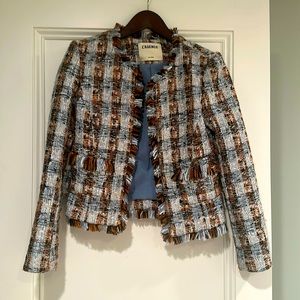 L’Agence Angelina Tweed Blazer